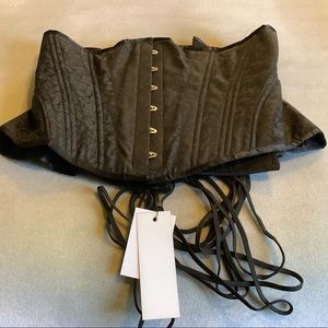 Corset Short Waist Black